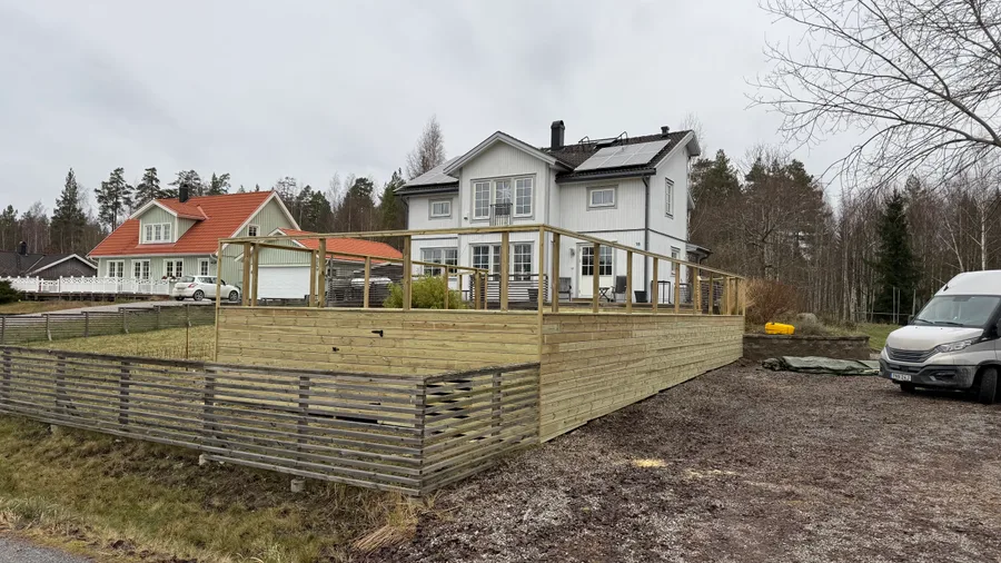 Altan under renovering