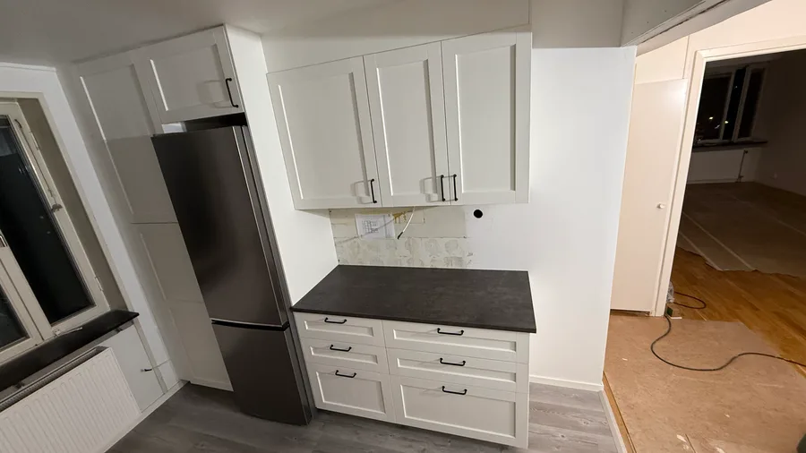 Detalj från renoverat kök
